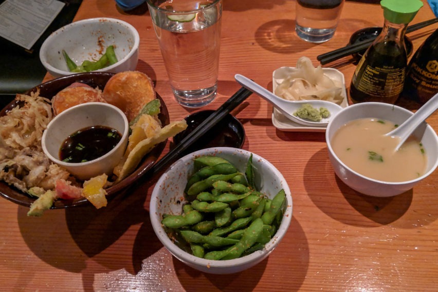 Arches: Appetizers at Sabaku Sushi